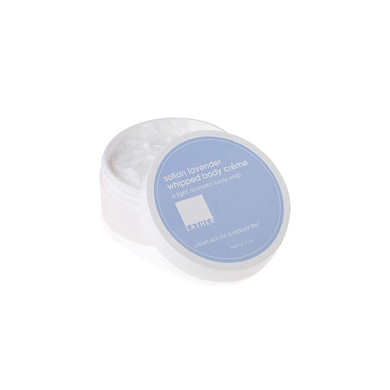 LATHER Sofian Lavender Body Crème, 7 Ounce - Light, Aromatic