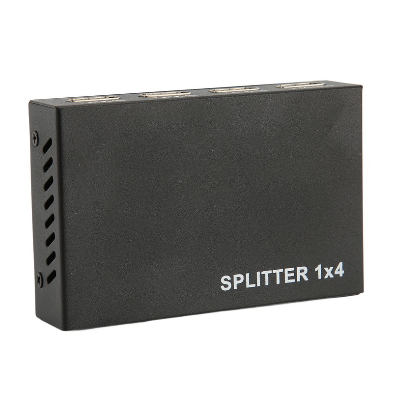 1x4 HD Multimedia Interface Splitter 1 in 4 Out 3D