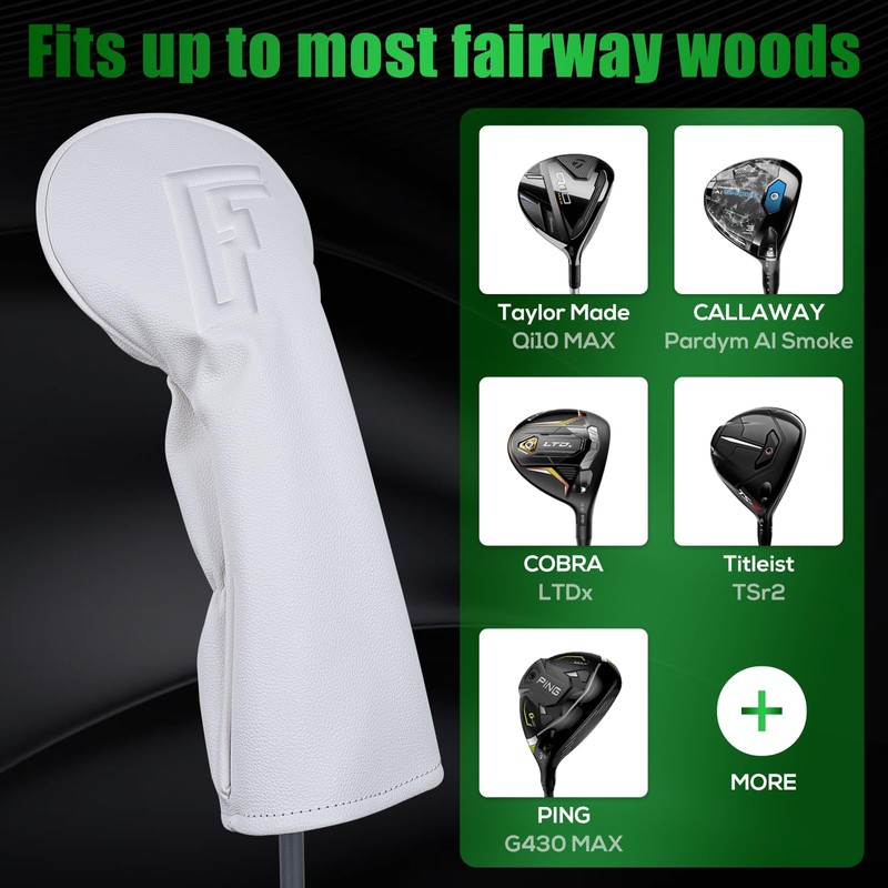 Craftsman Golf Embossed No. Fairway Wood Headcover