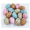 A1 Craft 16 PCS Easter Hanging Eggs Tree Ornaments Pastel