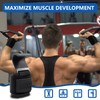 Weight Lifting Hooks, Gym Wrist Straps with Hand Grip Hooks