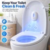 Portable Toilet Sanitizing Lamp for Bathroom Use – USB Rechargeable