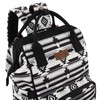 Wrangler Aztec Backpack Organized Daypack Travel Baby Bag with Stroller