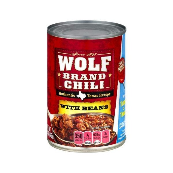 Wolf, Chili With Beans (Pack of 2)