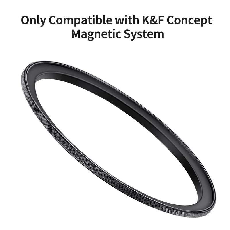 K&F Concept Step Up Ring Magnetic Filter Adapter Ring 55
