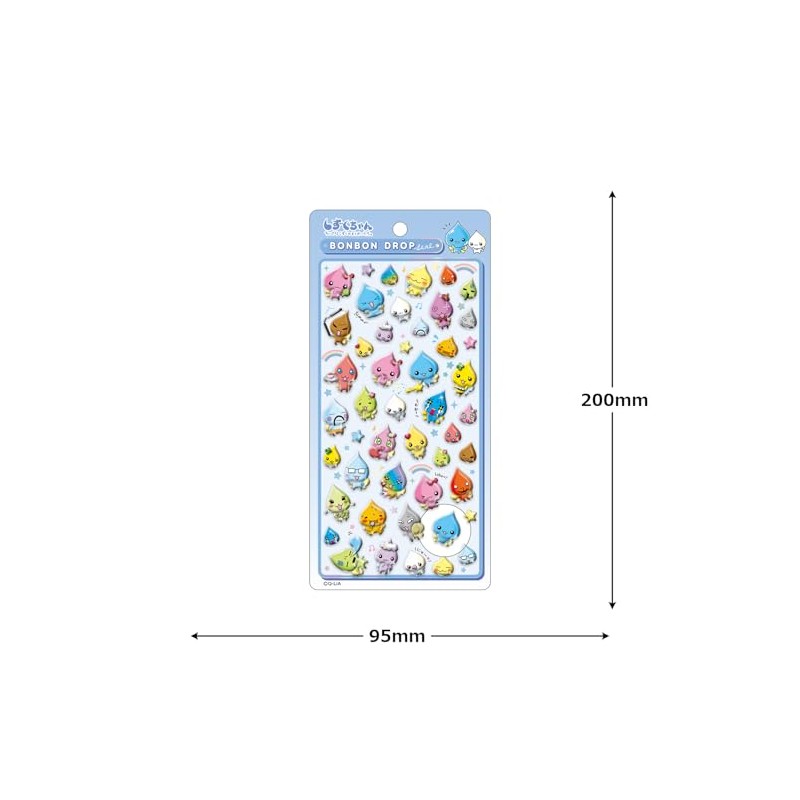 Coolia Shizuku-chan Seal Bonbon Drop Seal 94740 Forest Forest