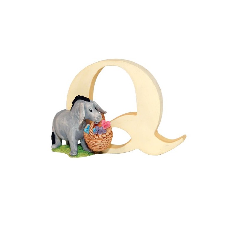 Classic Pooh Q - Eeyore with Basket