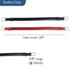 Marine Grade Battery Cables 4 Gauge 4 AWG Battery Cable