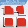 4Pcs Caulking Tool Kit,Caulking Removal Tool,Caulk Smoother Tool for Kitchen
