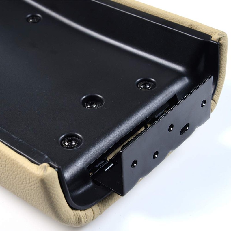 PIT66 Center Console Lid Armrest Cover Kit, Compatible with Chevy