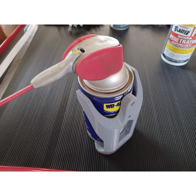 (6x) Spray Can Rack, (Magnetic) Holder Wall Mount for aerosol,