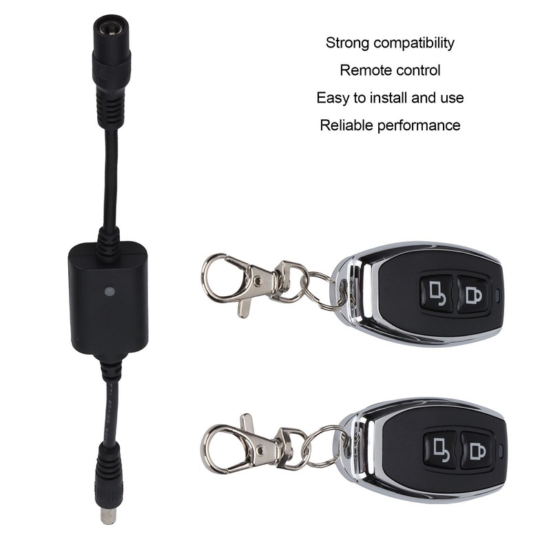 433MHZ Wireless Radio Frequency Remote Control Switch Relay Drive Power