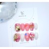 Handmade nail tips - Roly Poly - Short Oval /