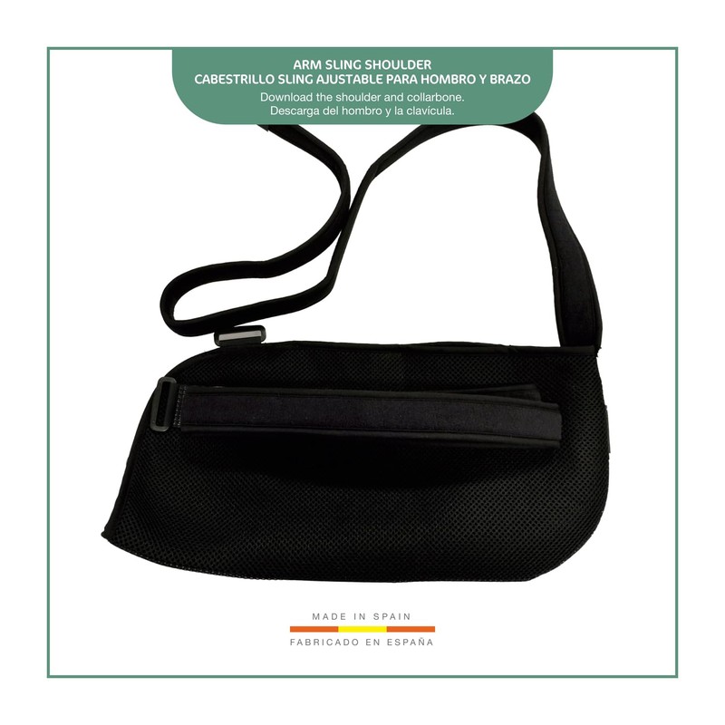 Ortones - Adjustable Arm Sling for Arm and Shoulder with