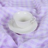 ShinyBeauty Lilac Gingham Tablecloth Rectangle 54"X70" Buffalo Plaid Tablecloths Cotton