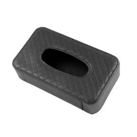 CENPEK Car Tissue Holder, Tissue Holder for Car Visor, Car Tissue Box, Car Hanging Paper Towel Holder, Car Seat Backrest Tissue Holder, PU Tissue Holder