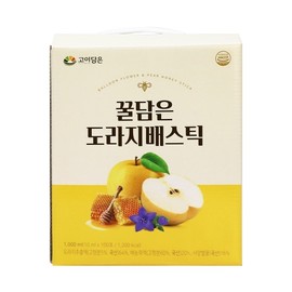 Carefully Crafted Honey Bellflower Pear Stick 10ml x 100 Sachets / 고이담은 꿀담은 도라지배스틱 10ml*100포