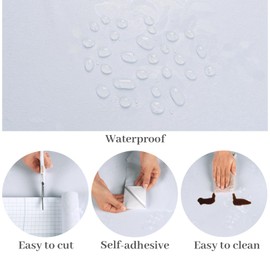 VaryPaper White Silk Embossed Wallpaper Textured Floral Contact Paper for Cabinets Waterproof Self Adhesive Vinyl Wall Paper Removable White Peel and Stick Wallpaper for Bedroom Nursery 15.7''x78.7''