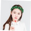 Healeved Wreath Headband Headband Hair Accessories for St Patricks Day