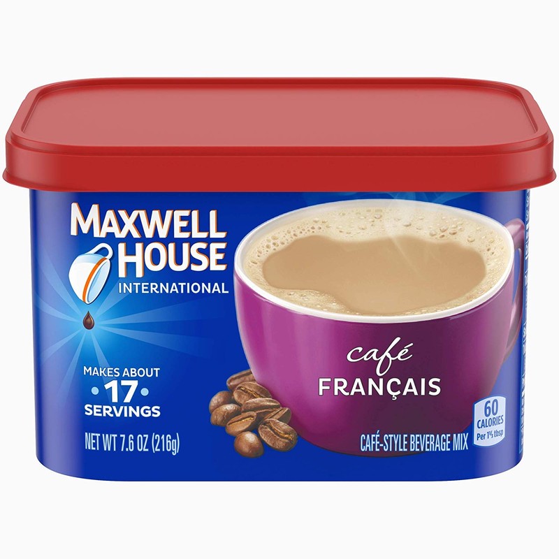 Maxwell House light roast International Cafe Francais Café, 7.6 Ounce