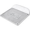 Speedway Motors Polished Aluminum Diamond Running Board Step Plate Pair,