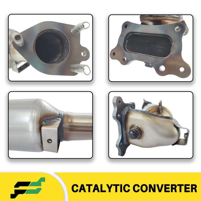 [Front]FortunaFlow Catalytic Converter Compatible with Honda Accord 2013-2017,Honda Crv 2015-2019,Acura