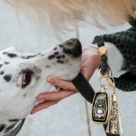 RFSRZ for Subaru Key Fob Cover Soft Full Protection Key Shell Case Fit for 2014-2021 2022 2023 BRZ Legacy Outback Ascent Crosstrek Forester WRX Remote with Silicone Key Holder (Black)