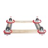 Hyper Tough 30-Inch Wooden Moving Dolly, 660-lb Capacity, Dollies