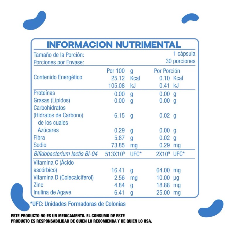 Prominent Immu Probióticos Y Prebióticos 90 Cáps