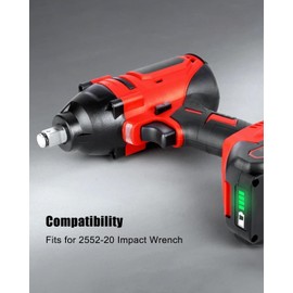 42-06-2552 1/4in Anvil Assembly Fits for 2552-20 Impact Wrench Replaces 42062552, Durable Replacement Part