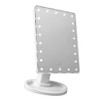 Shanrya Espejo de Maquillaje Iluminado, 16 LED de Brillo Suave