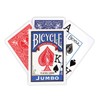 Bicycle Poker Size Jumbo Index Playing Cards (Blue or Red)