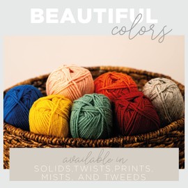 (3 Pack) Lion Brand Yarn Vanna's Choice Yarn, Purple