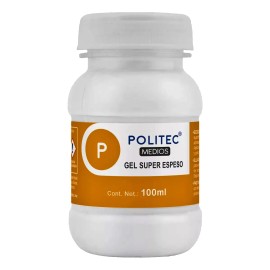Politec Medios Acrilico Gel Espesante, Frasco 100ml