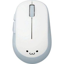Elecom M-DY13DBWH Blue LED Mouse, EPRIM, Wireless, 5 Buttons, White