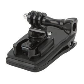 Backpack Shoulder Strap Mount Camera with Adjustable Shoulder Pad and 360 Degree Rotating Base Action Camera Backpack Clip for