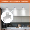 68 PCS Recessed Light Clips for Retrofitting Recessed Light Canisters,Retrofit
