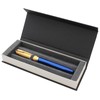 Gullor Fountain Pen with Ink Convertor, Golden Screw-on Cap, Fine