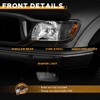WEELMOTO Headlights Assembly for 2001-2004 Tacoma Headlights with Corner Signal
