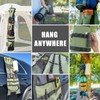 Camping Hanging Organizer - AYAMAYA Tent Organizer for Inside with