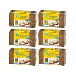 Mestemacher Whole Grain Bread (Fitness, 17.6 oz, pack of 6)