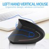 Left Handed Mouse, Wireless 2.4 GHz USB Lefty Left Hand