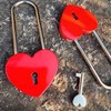 Love Heart Padlock Padlock
