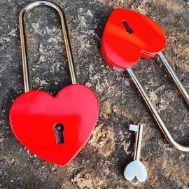 Love Heart Padlock Padlock
