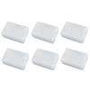 Set of 6: Alum Stone 65/17/23 Mm