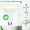 DEGNJU BR30 LED Bulb, Dimmable Flood Lights Indoor CRI80 7W