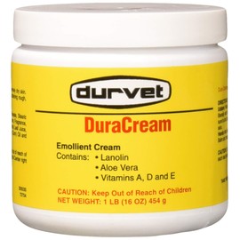 Durvet Duracream Emollient and Barrier Cream, 1 Pound Container