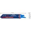 Bosch Professional 1 x Expert 'Thin Tough Metal' S 522