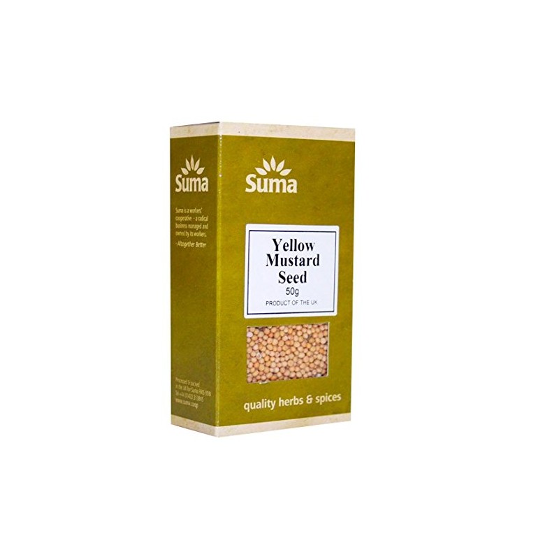Suma | Mustard Seeds - Yellow | 4 x 50g