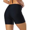 Mycoco Pantalones cortos de natación largos para mujer, UPF 50+,